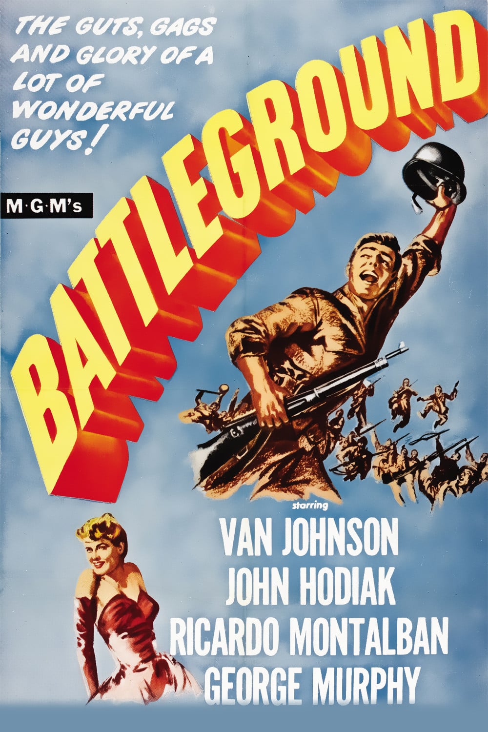 Poster for the movie "Battleground"