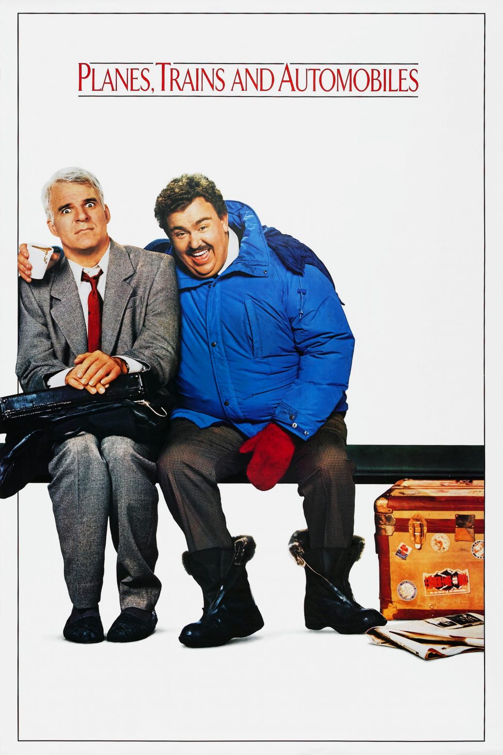 Poster for the movie "Planes, Trains and Automobiles"