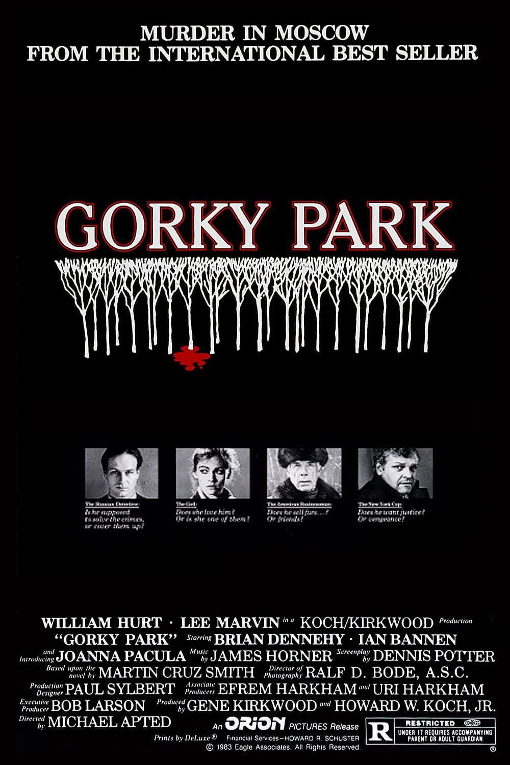 Poster for the movie "Gorky Park"