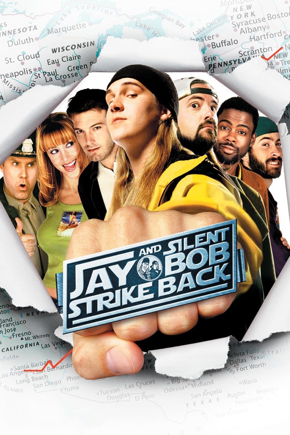 Poster for the movie "Jay and Silent Bob Strike Back"