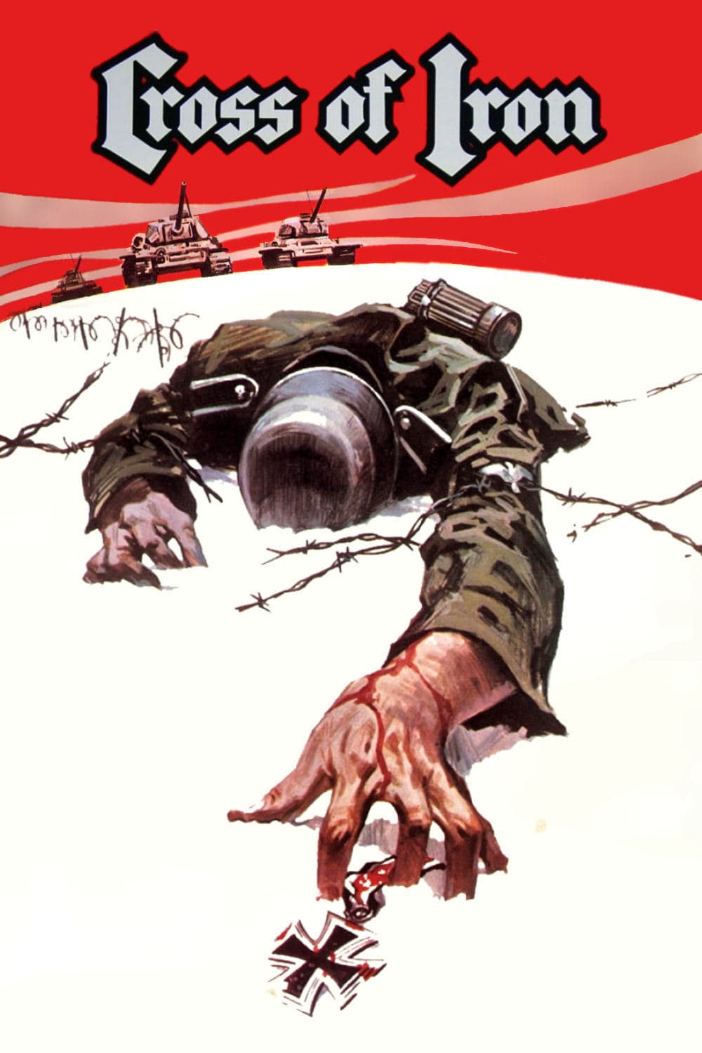 Poster for the movie "Cross of Iron"
