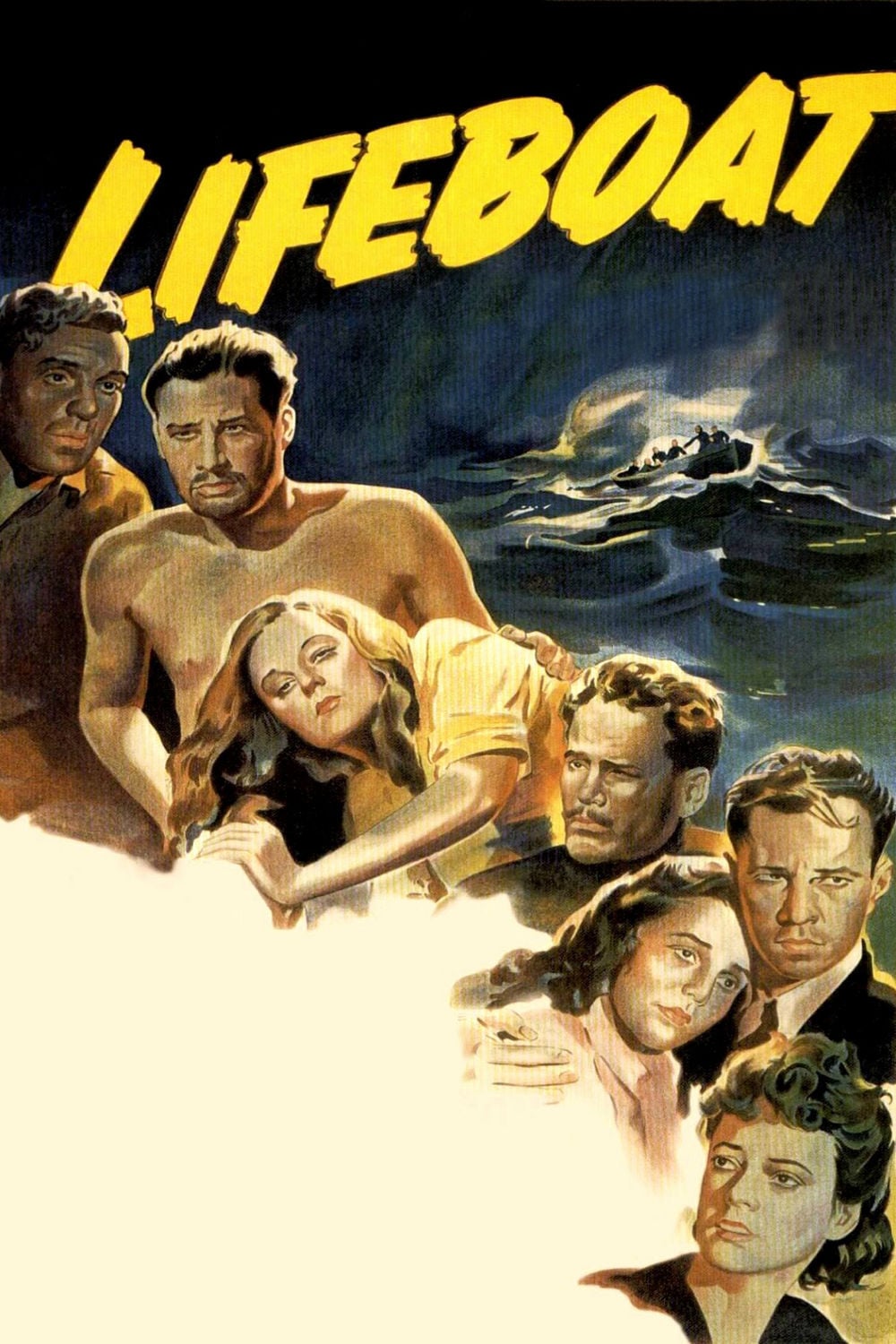 Poster for the movie "Lifeboat"