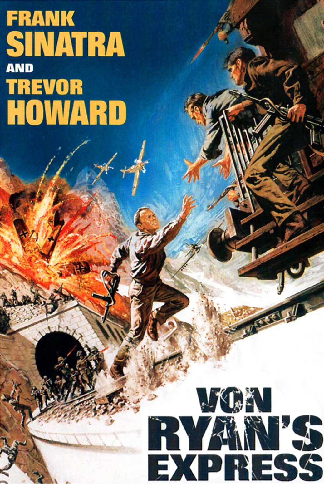 Poster for the movie "Von Ryan's Express"