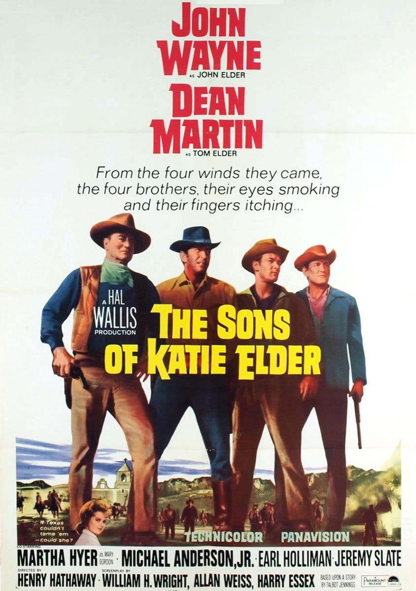Poster for the movie "The Sons of Katie Elder"