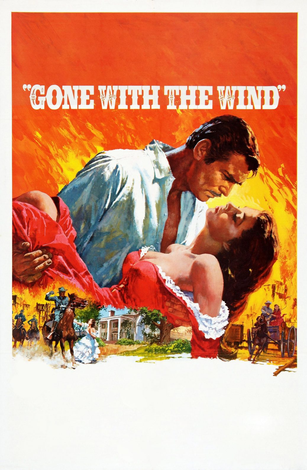 Poster for the movie "Gone with the Wind"