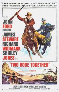 Poster for the movie "Two Rode Together"