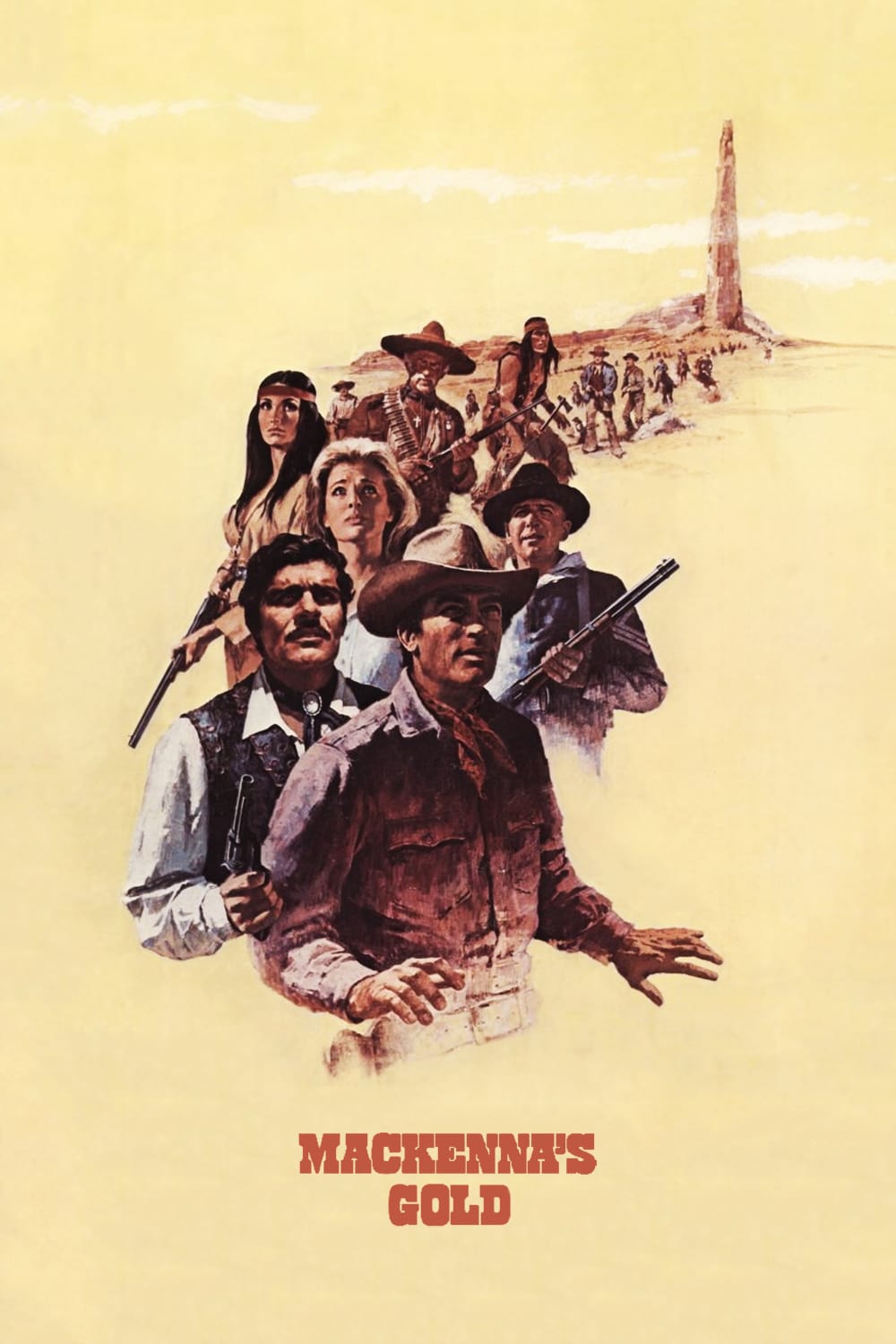 Poster for the movie "Mackenna's Gold"