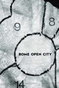 Poster for the movie "Rome, Open City"