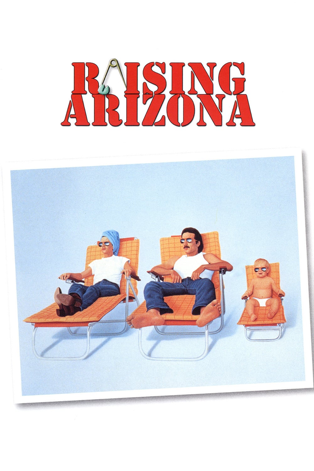 Poster for the movie "Raising Arizona"