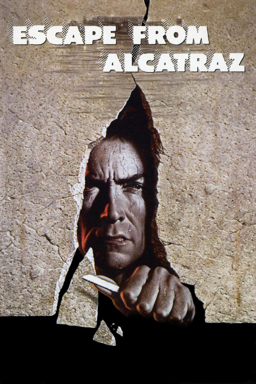 Poster for the movie "Escape from Alcatraz"