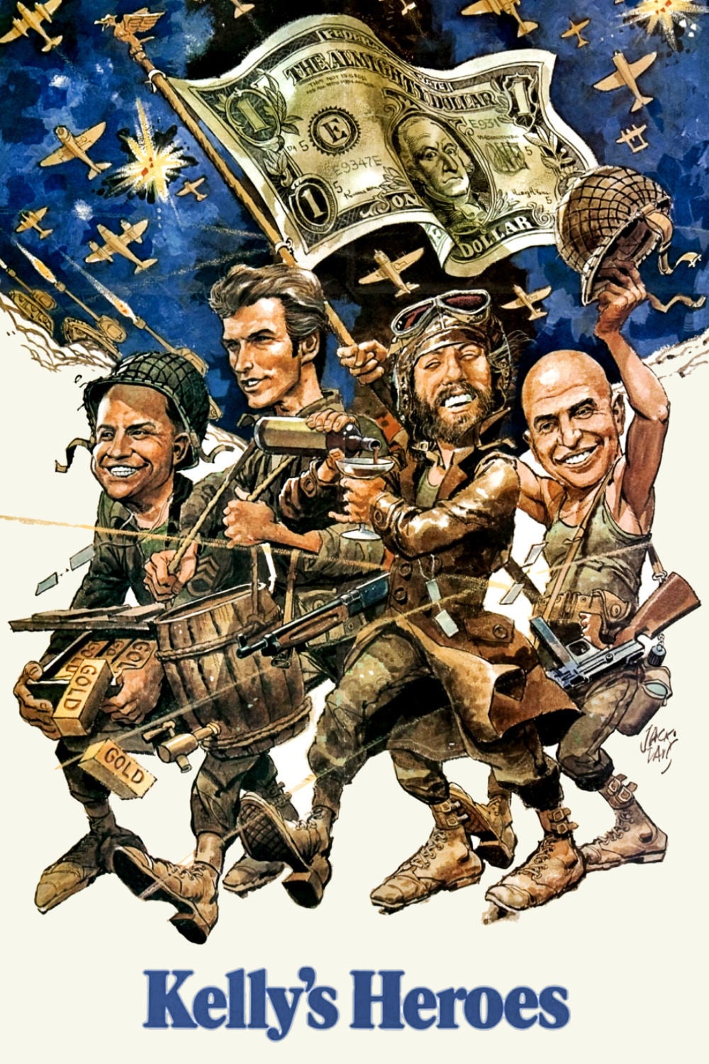 Poster for the movie "Kelly's Heroes"
