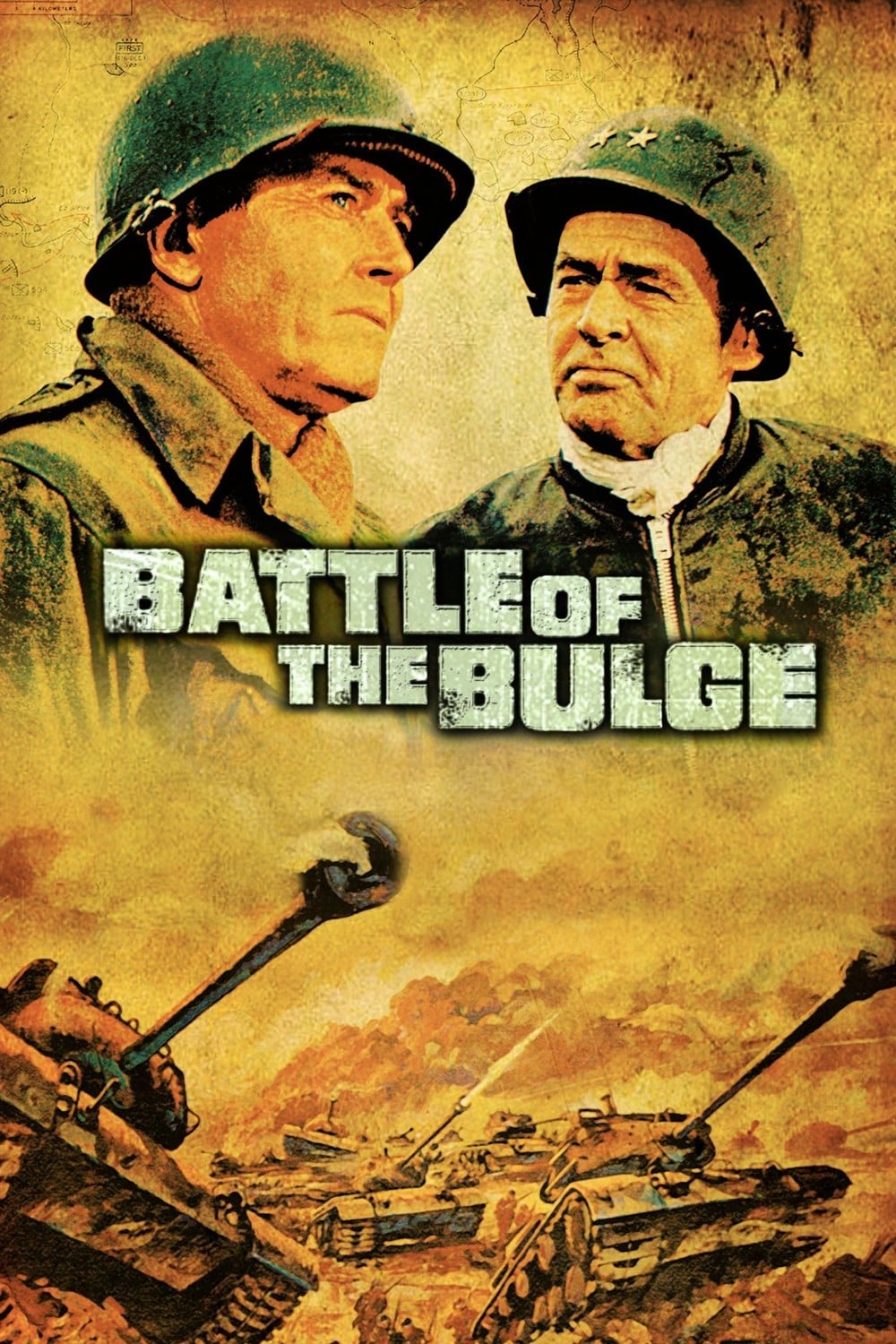 Poster for the movie "Battle of the Bulge"