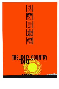 Poster for the movie "The Big Country"