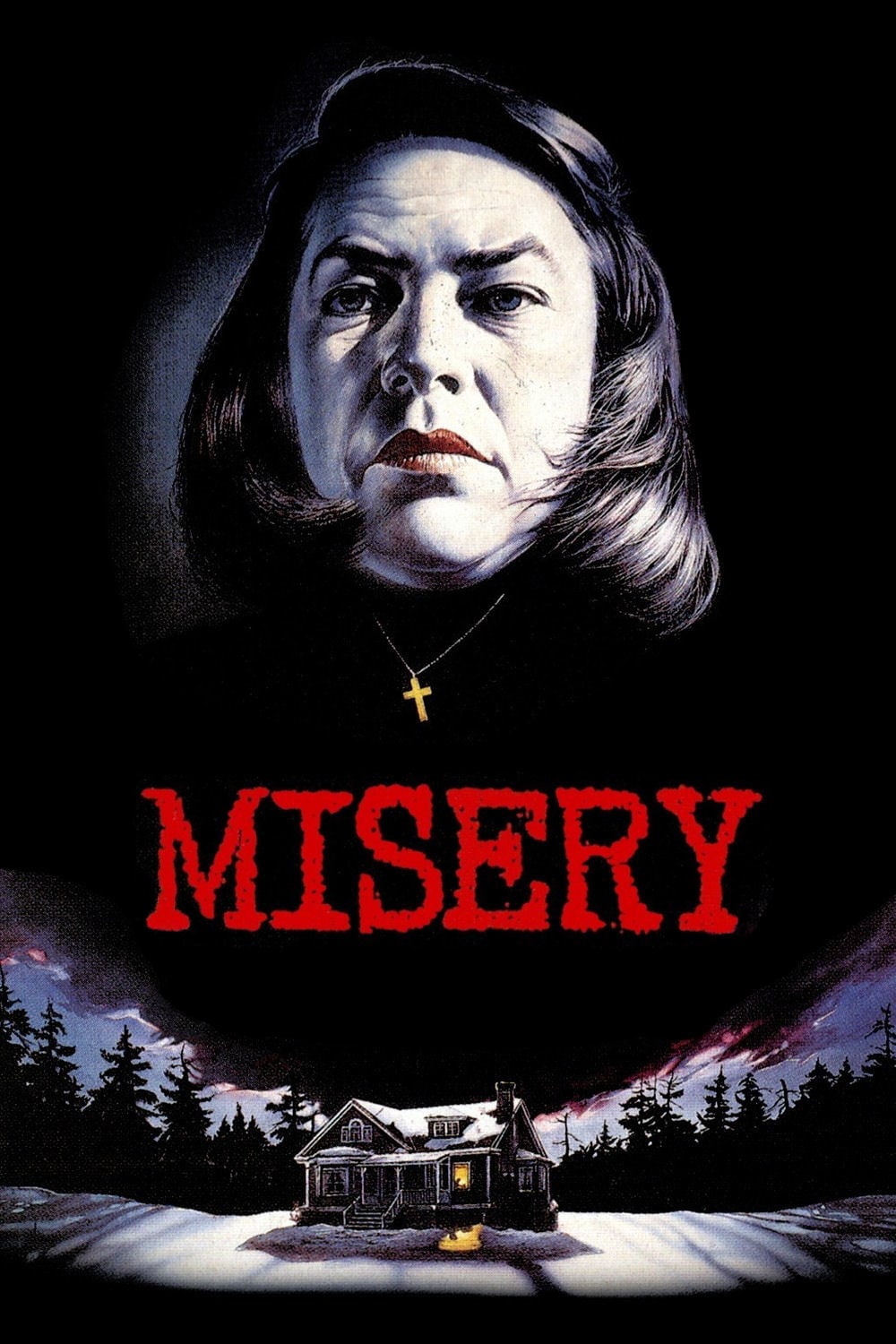 Poster for the movie "Misery"