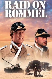 Poster for the movie "Raid on Rommel"