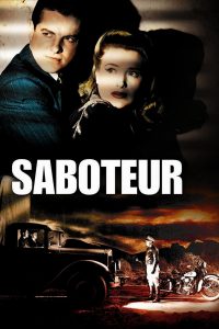 Poster for the movie "Saboteur"