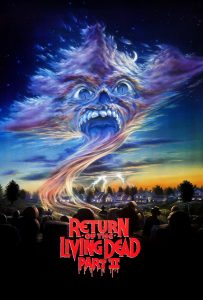 Poster for the movie "Return of the Living Dead Part II"
