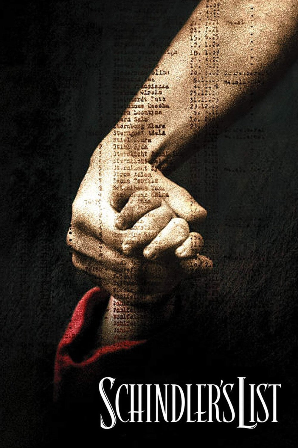 Poster for the movie "Schindler's List"