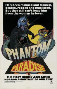 Poster for the movie "Phantom of the Paradise"