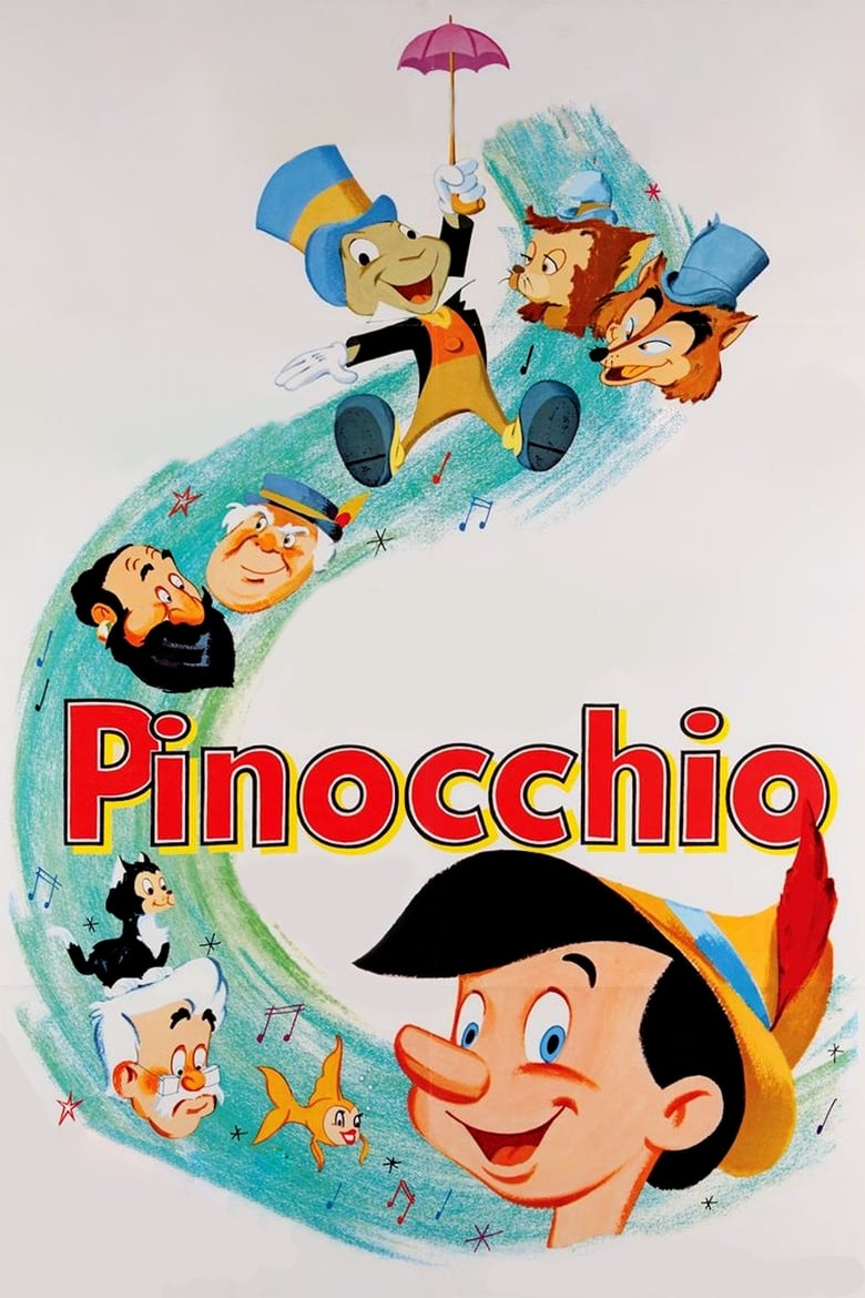 Poster for the movie "Pinocchio"