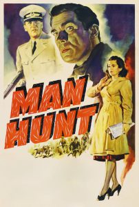 Poster for the movie "Man Hunt"