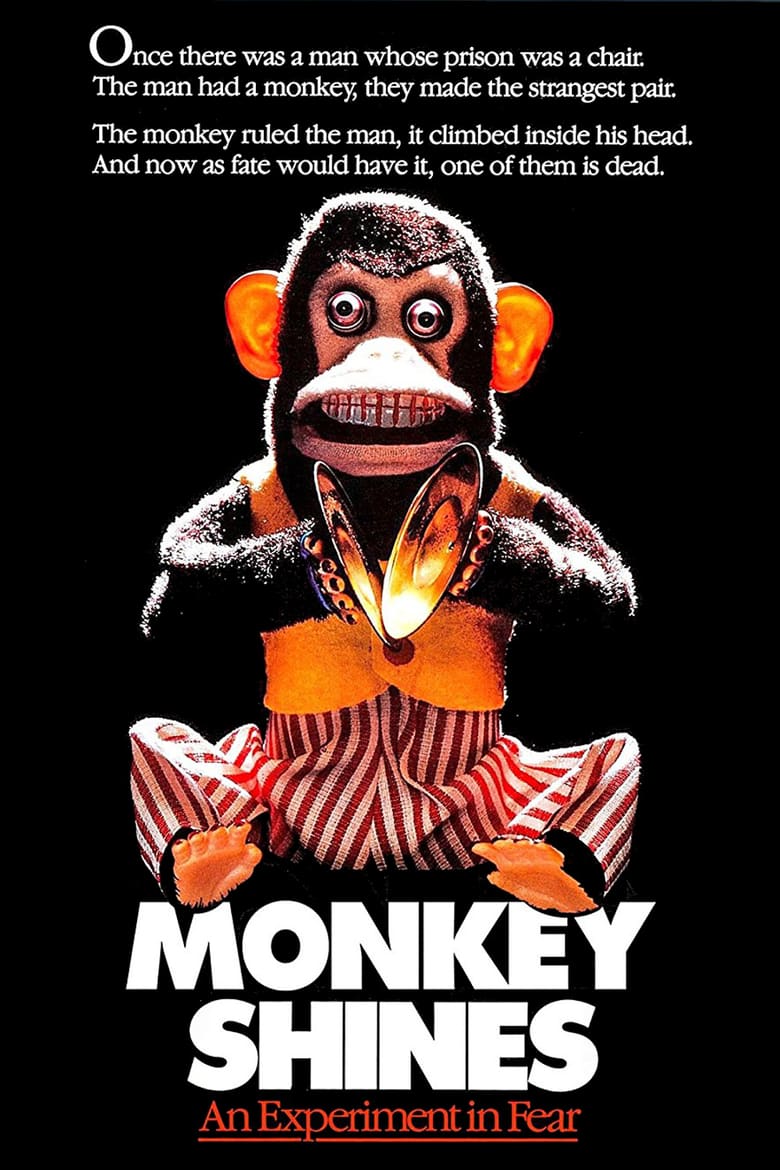 Poster for the movie "Monkey Shines"