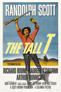 Poster for the movie "The Tall T"
