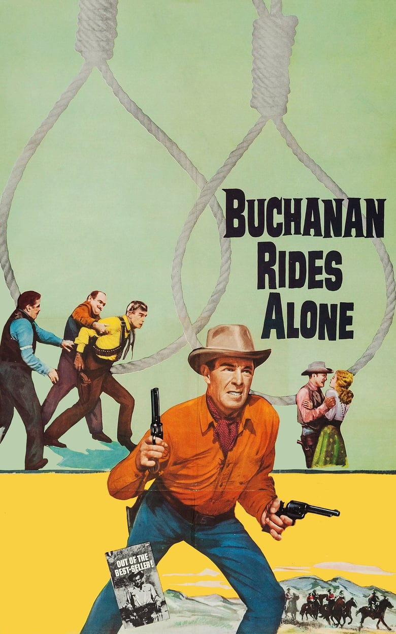 Poster for the movie "Buchanan Rides Alone"