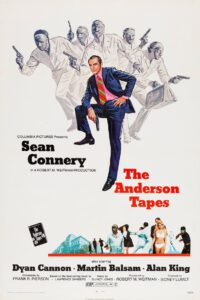 Poster for the movie "The Anderson Tapes"
