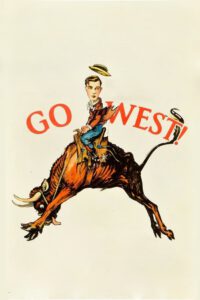 Poster for the movie "Go West"