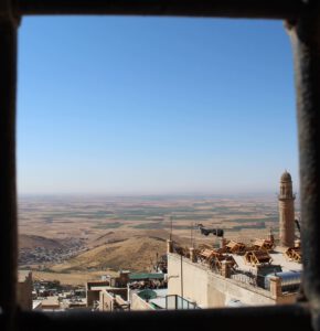 Windows View of the Mesopotamian Plains