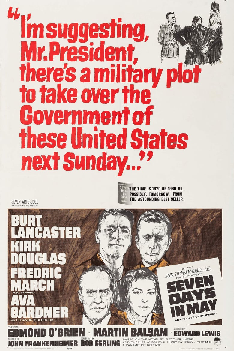 Poster for the movie "Seven Days in May"