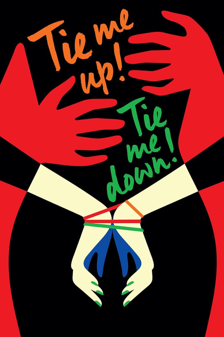 Poster for the movie "Tie Me Up! Tie Me Down!"