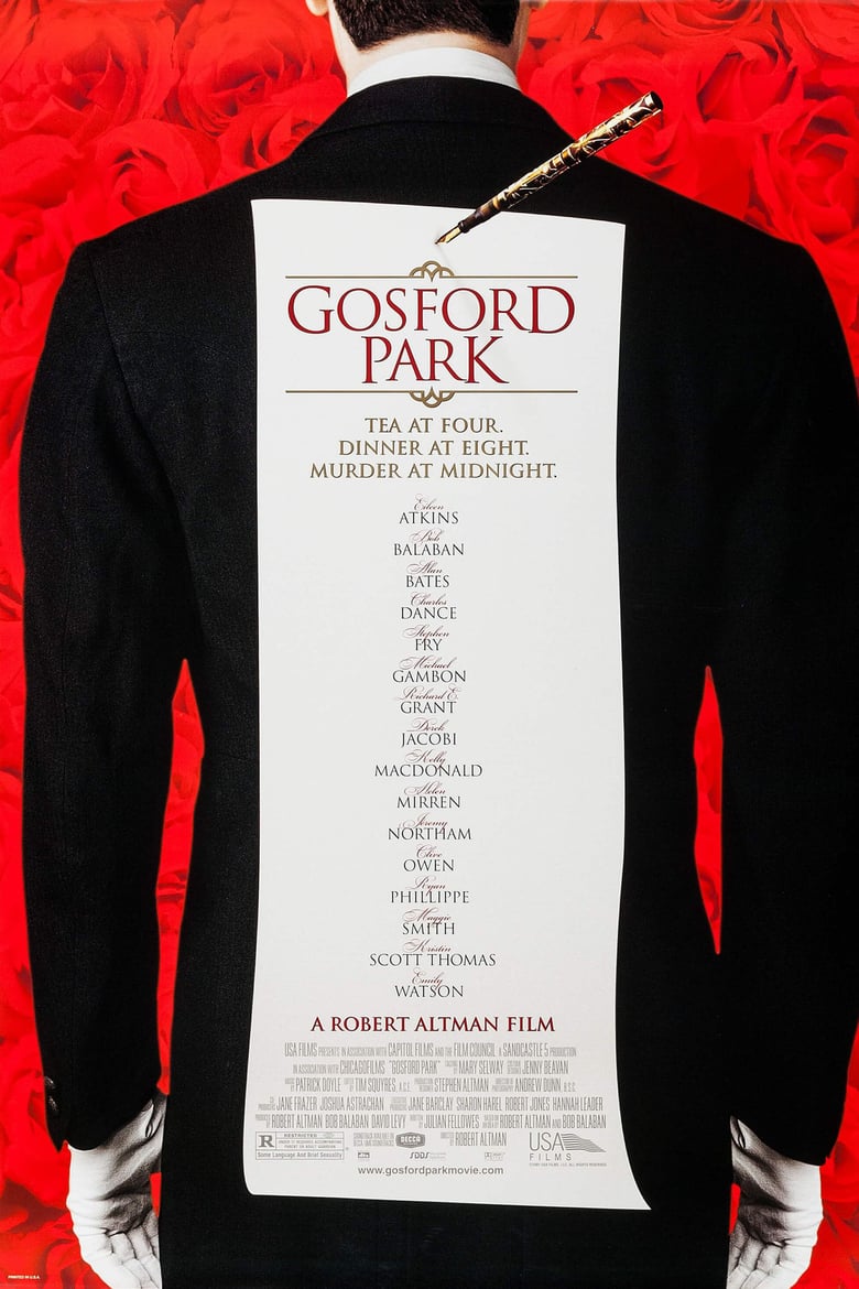 Poster for the movie "Gosford Park"