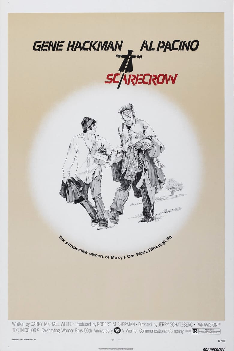 Poster for the movie "Scarecrow"