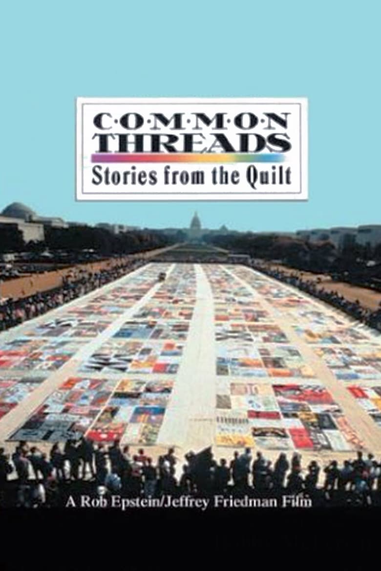 Poster for the movie "Common Threads: Stories from the Quilt"