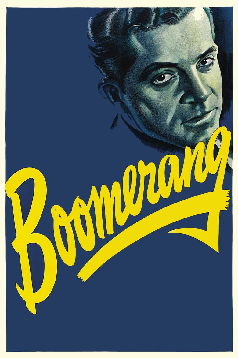 Poster for the movie "Boomerang!"