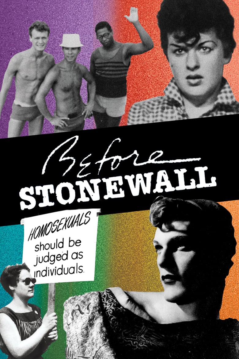 Poster for the movie "Before Stonewall"