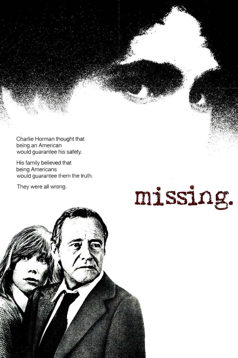 Poster for the movie "Missing"