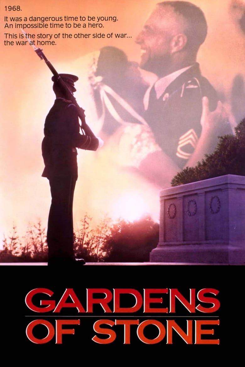 Poster for the movie "Gardens of Stone"