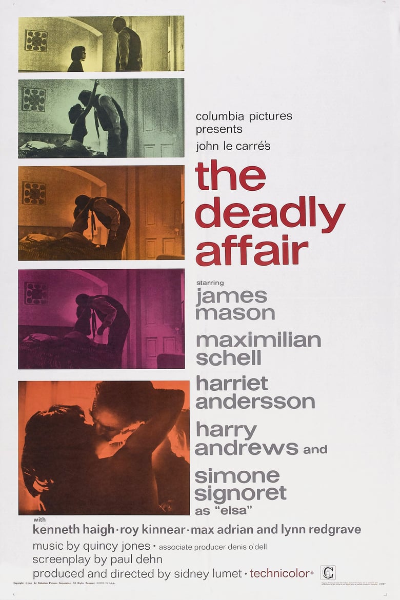 Poster for the movie "The Deadly Affair"