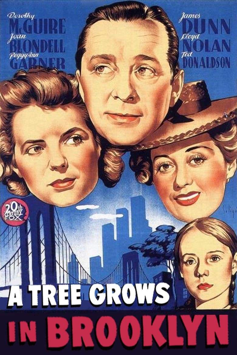 Poster for the movie "A Tree Grows in Brooklyn"