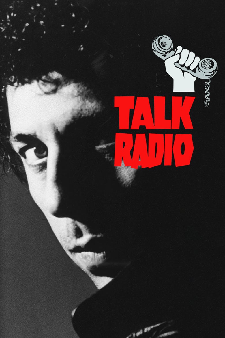 Poster for the movie "Talk Radio"