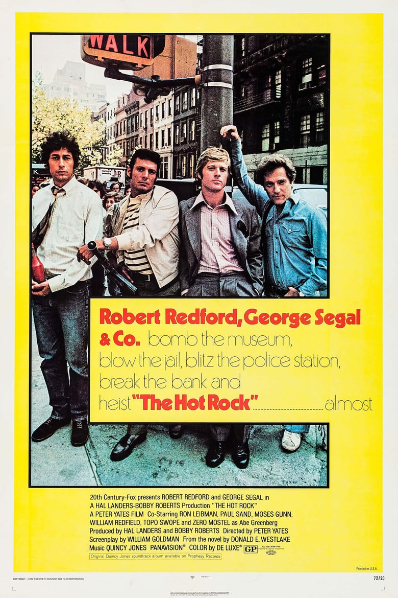 Poster for the movie "The Hot Rock"
