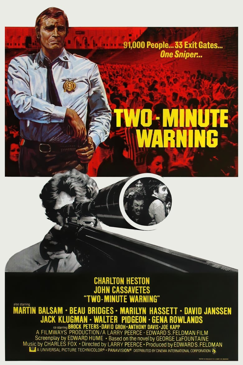Poster for the movie "Two-Minute Warning"