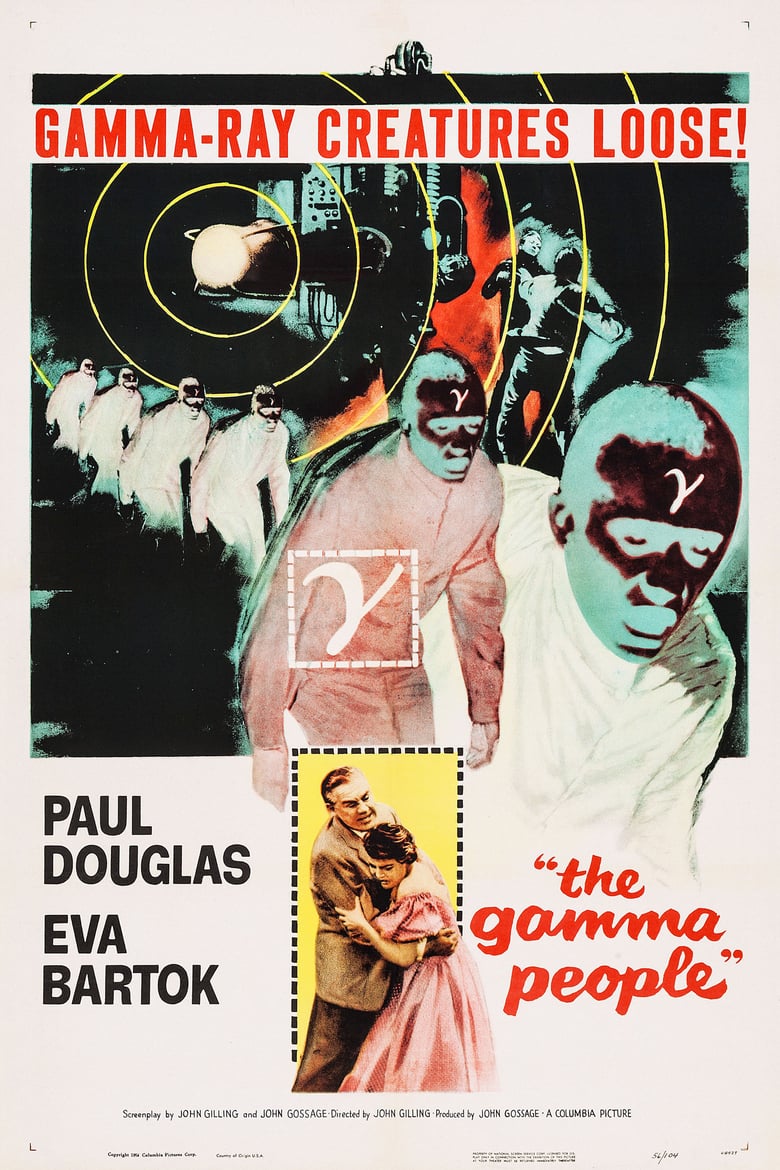 Poster for the movie "The Gamma People"