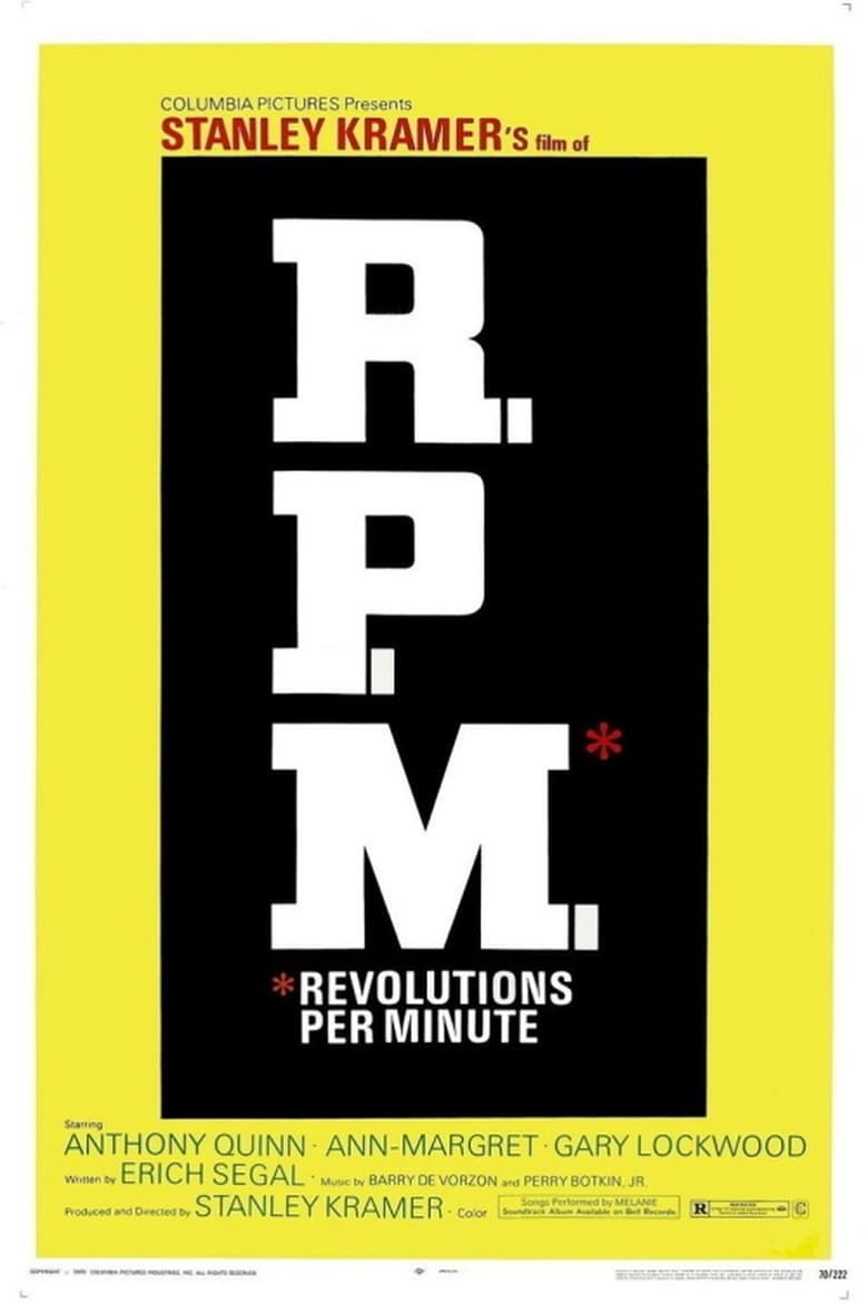 Poster for the movie "R.P.M."