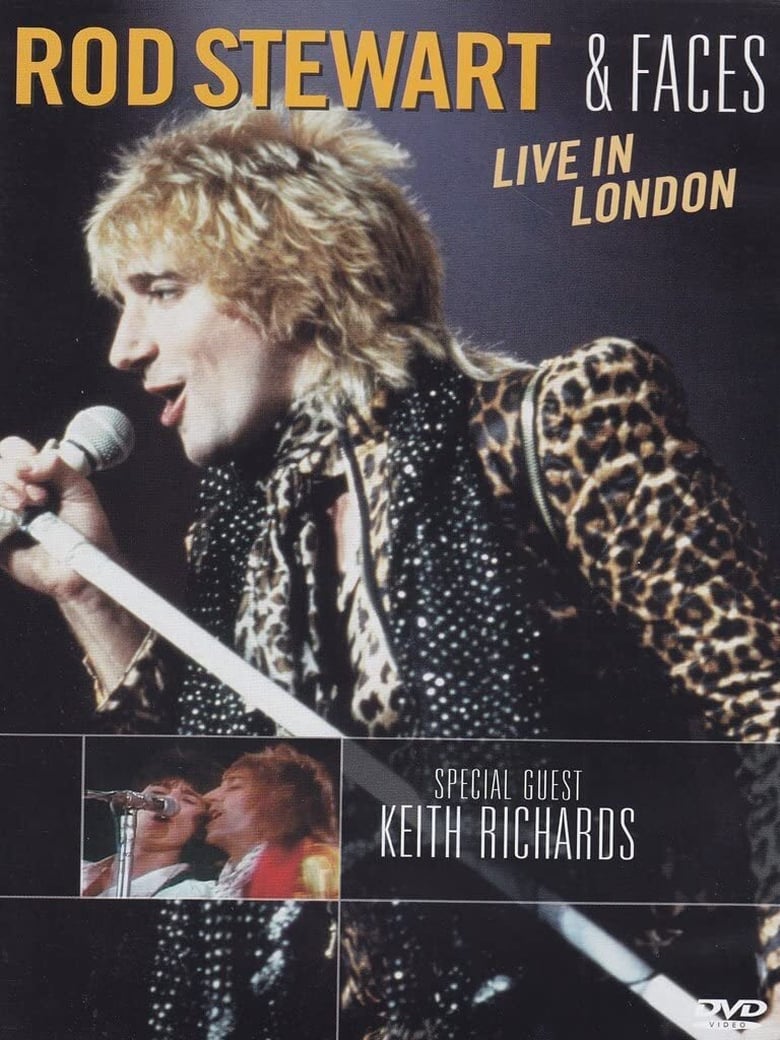 Poster for the movie "Rod Stewart & Faces : The Final Concert"
