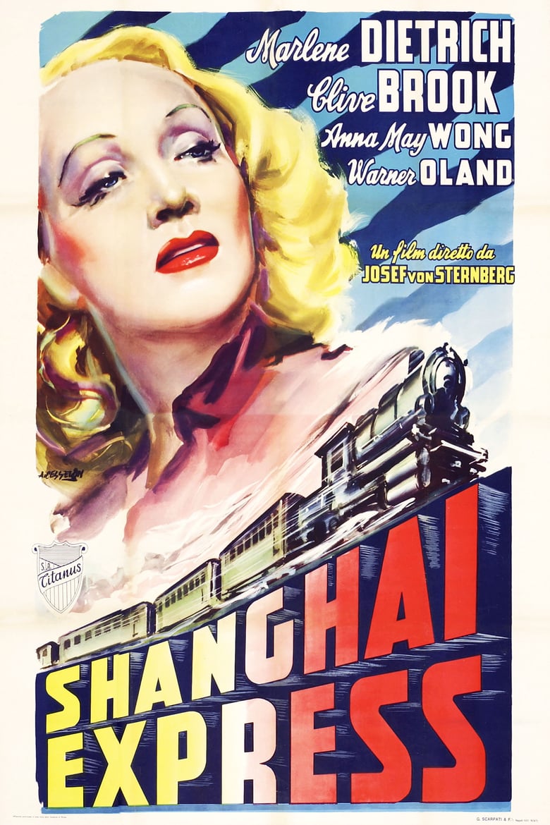 Poster for the movie "Shanghai Express"