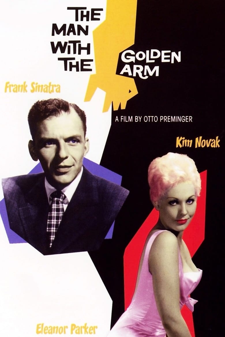 Poster for the movie "The Man with the Golden Arm"